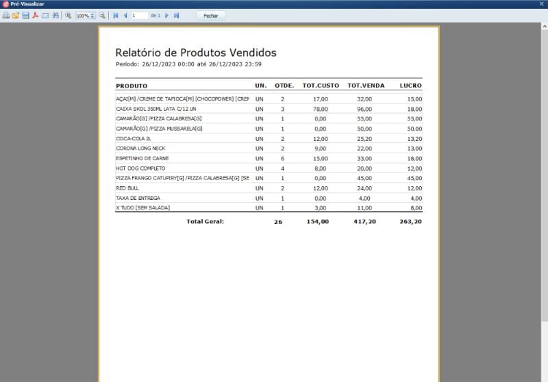 TaurusPOS Sistema PDV Delivery